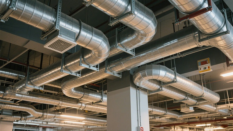 地下停車場通風管道1